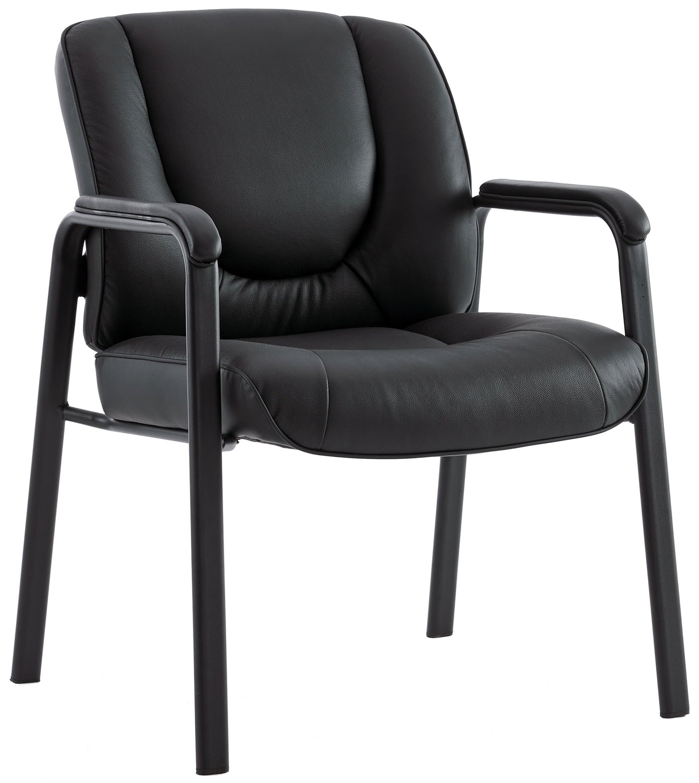 Harwick 820L leather waiting room chair — view 2