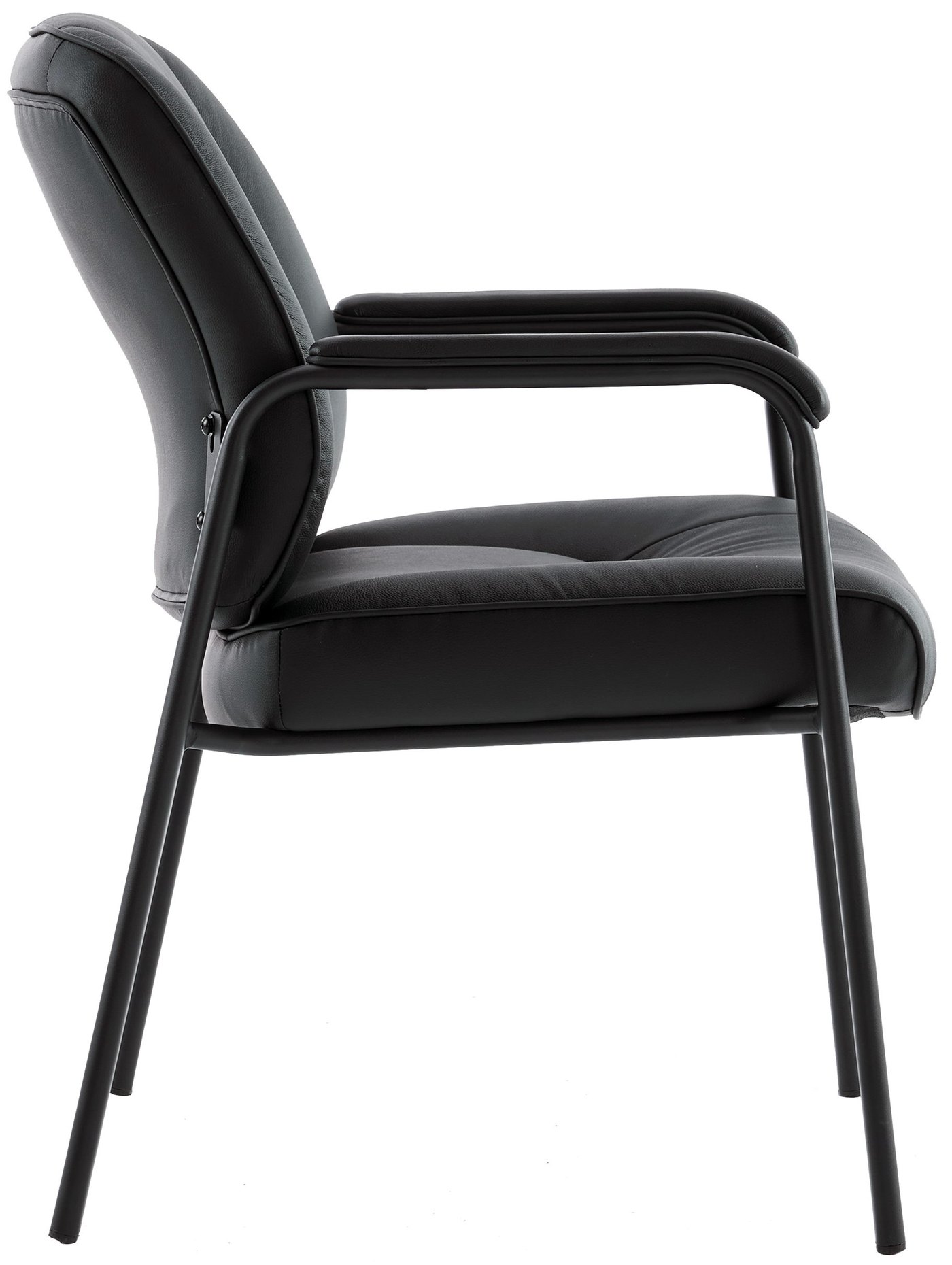 Harwick 820L leather waiting room chair — view 3