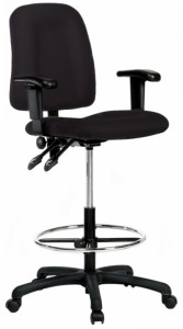 Harwick Drafting Chair 100KE-AA-BK