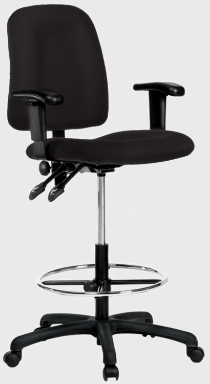 Harwick Drafting Chair 100KE-AA-BK